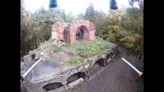 RUINY WIEŻY QUISTORPA z lotu ptaka - Mikrokopter