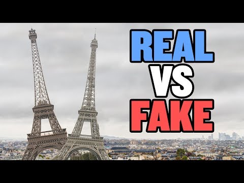 山寨版巴黎！你認得出來哪個才是真的巴黎嗎？ (China's Knockoff Paris—Can You Spot the Differences?)