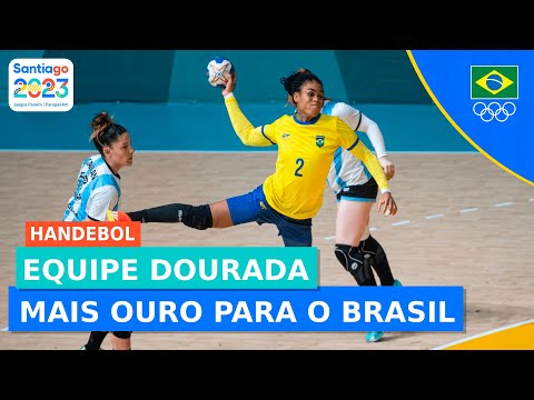 JOGOS PAN AMERICANOS l HANDEBOL FEMININO CONQUISTA OURO E SE GARANTE VAGA PARA PARIS 2024