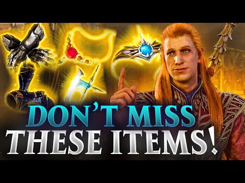 Baldur's Gate 3 - Easily missed powerful ITEMS in ACT 1! (that stay good for the whole game)