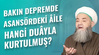 Bakın Depremde Asansördeki Âile Hangi Duâyla Kurtulmuş?