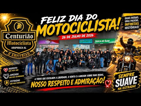 Comemorando o do Motociclista em Arapiraca