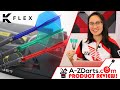 Target K Flex One Piece Flight & Shaft Review + Slow Motion Throwing to Test Flex/Twist Technology