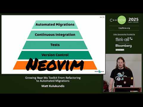 Growing Your Toolkit From Refactoring to Automated Migrations - Matt Kulukundis - C++Now 2025