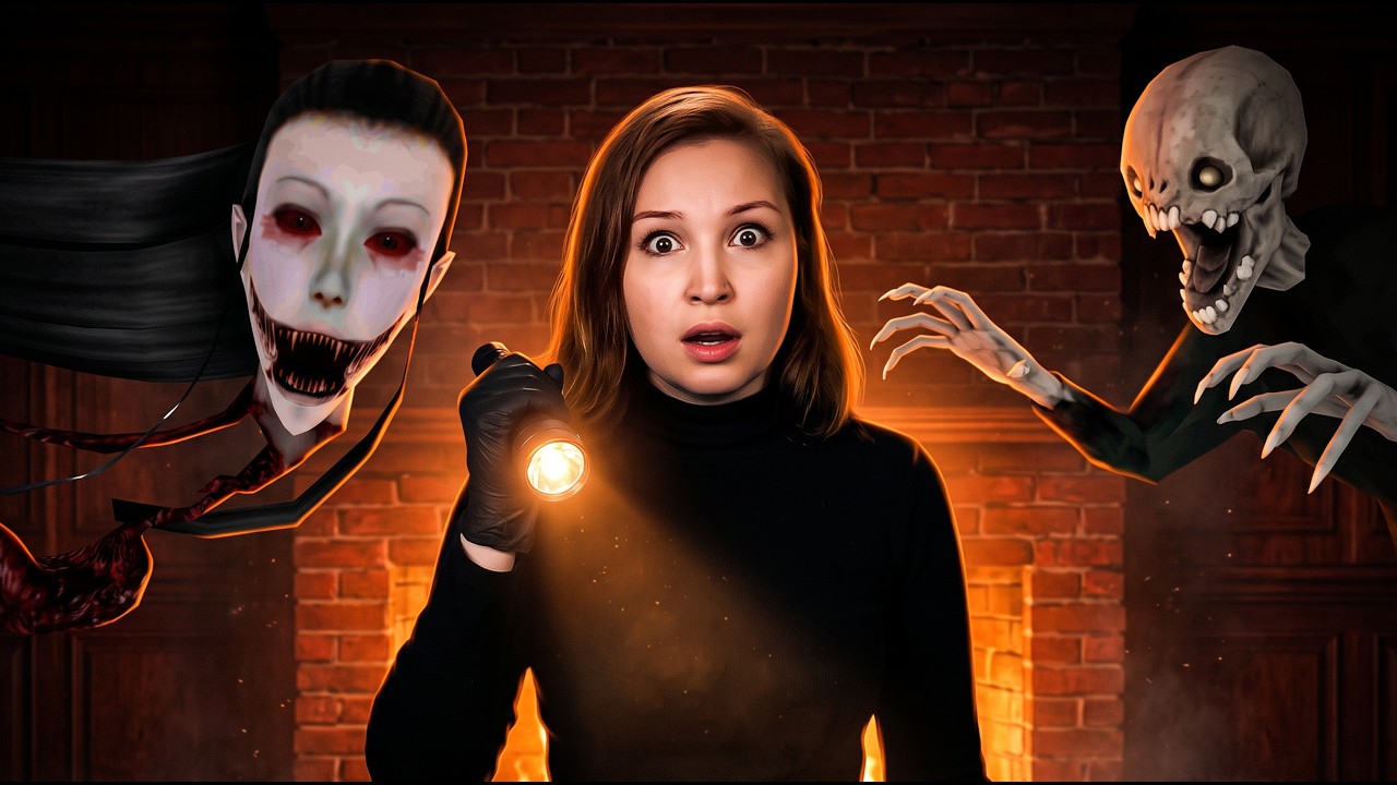 ОБНОВА С ФОНАРИКОМ! [Прохождение Eyes - The Horror Game]