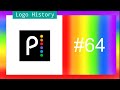 Logo History 64 Peacock