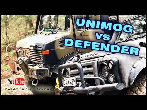 | UNIMOG vs LAND ROVER DEFENDER 90 |