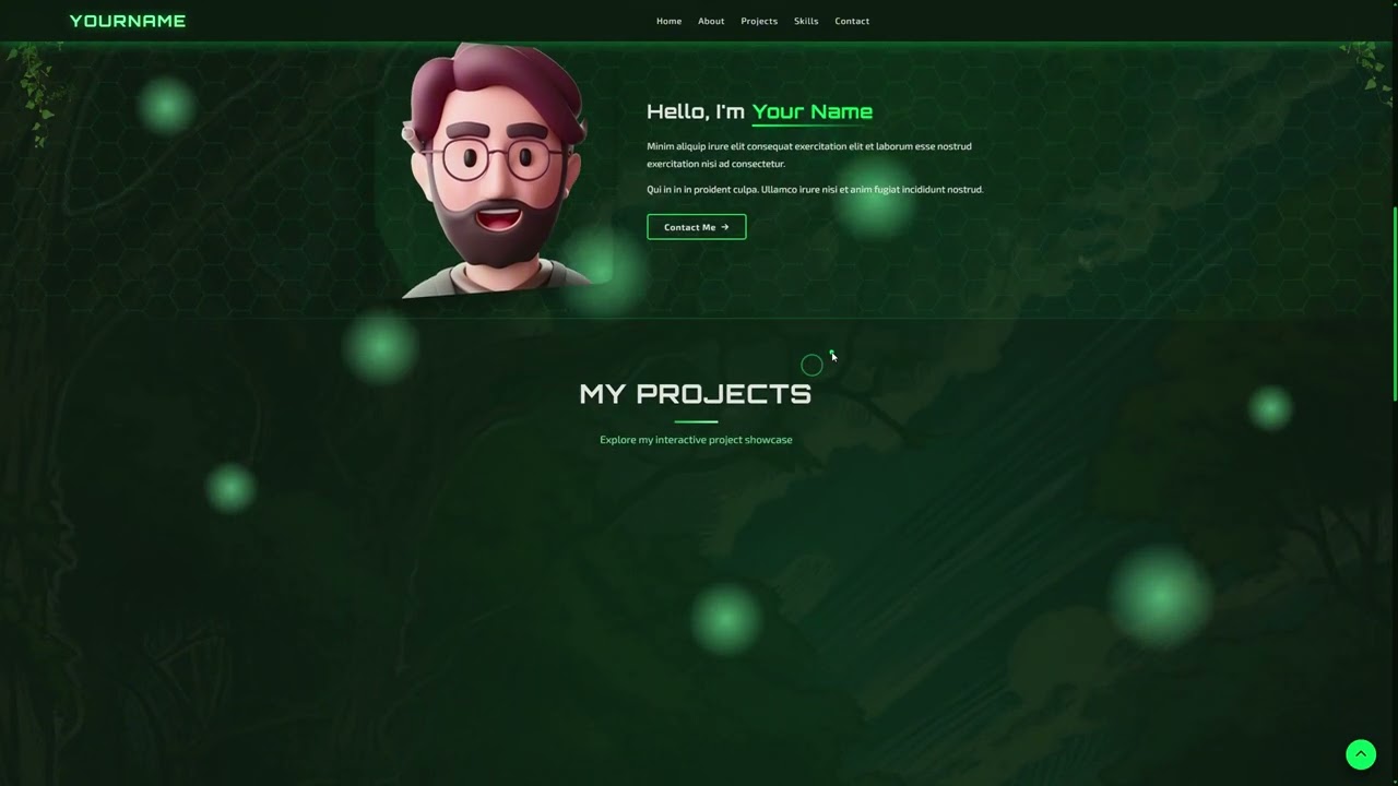  Nature Portfolio - Showcase Page