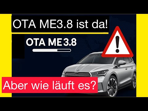 Skoda Enyaq OTA Update ME3.8 – Finally here! @skoda hassle-free is different!