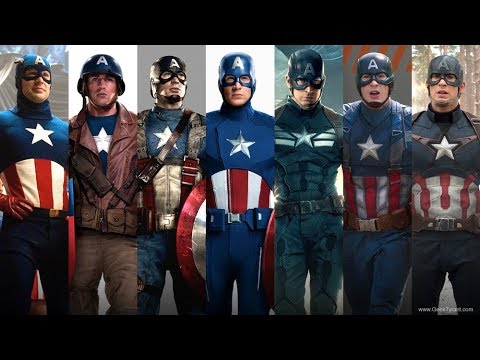 Analyse des costumes de Captain America.