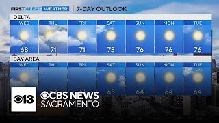 Wednesday morning weather forecast - April 24, 2024