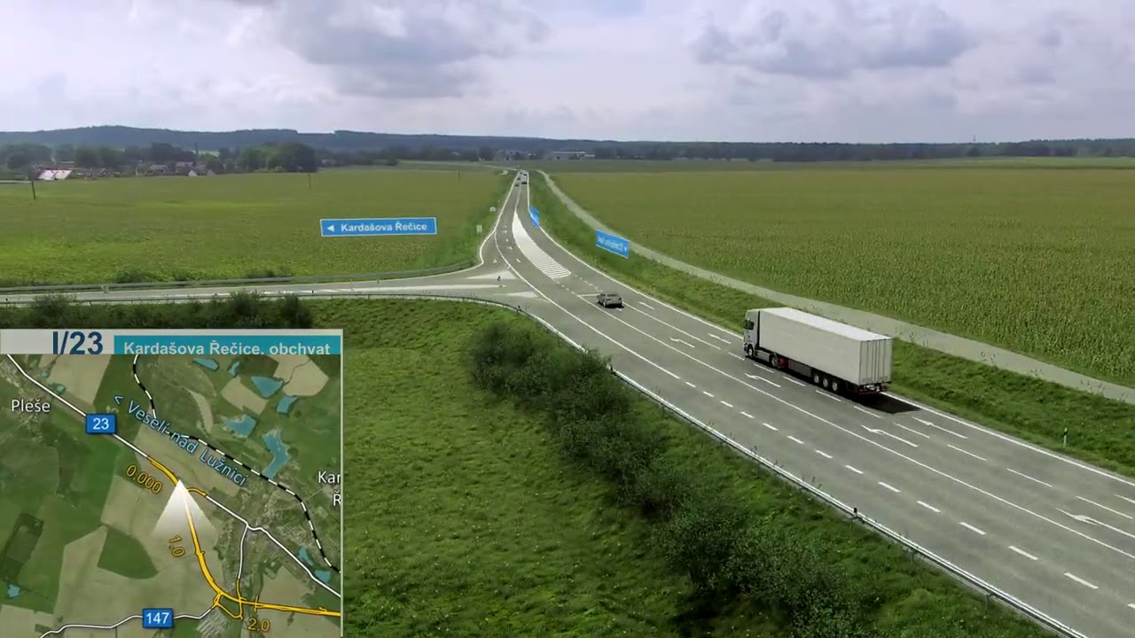 ŘSD ČR - Silnice I/23 Kardašova Řečice, obchvat