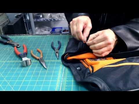 403 Leather Care - How To Replace a Zipper By Jamin'...