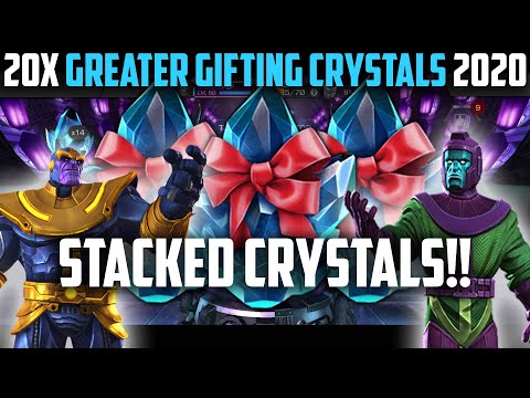 20X Greater Gifting Crystal Opening 2020 - SPICY CRYSTALS - Marvel Contest of Champions