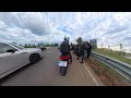 Ride 281 Insta 360 X4 Honda CBR650R 2025 Akrapovic Racing Line