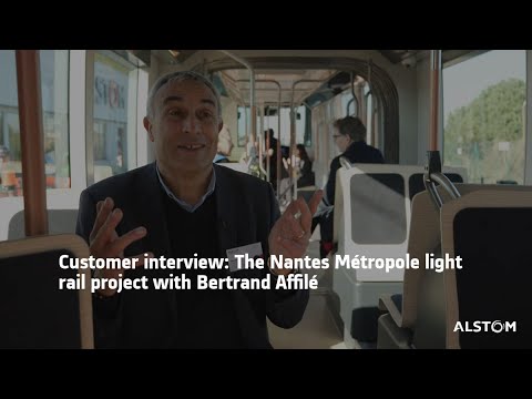 Customer interview: The Nantes Métropole light rail project with Bertrand Affilé