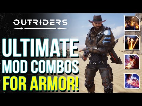 OUTRIDERS | Become Way Stronger! Ultimate ARMOR MODS Combinations For End Game (Outriders Best Mods)