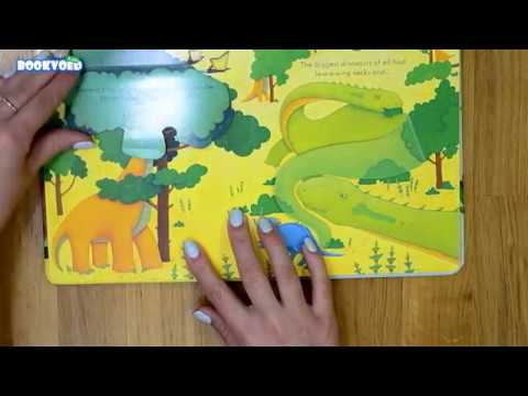 Видео обзор Peep Inside Dinosaurs [Usborne]