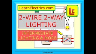 TWO WIRE - TWO WAY LIGHTING – INTERMEDIATE LIGHTING – 3 WAY AND 4 WAY – SWITCH POSITIONS AND MORE