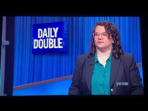 Jeopardy, Emma Saltzberg Day 3 - 1st Daily Double (2/4/22)