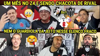 REAÇÕES dos VASCAINOS DESESPERADOS AFUNDADOS NO Z4 - VASCO 0X1 ATLÉTICO MG