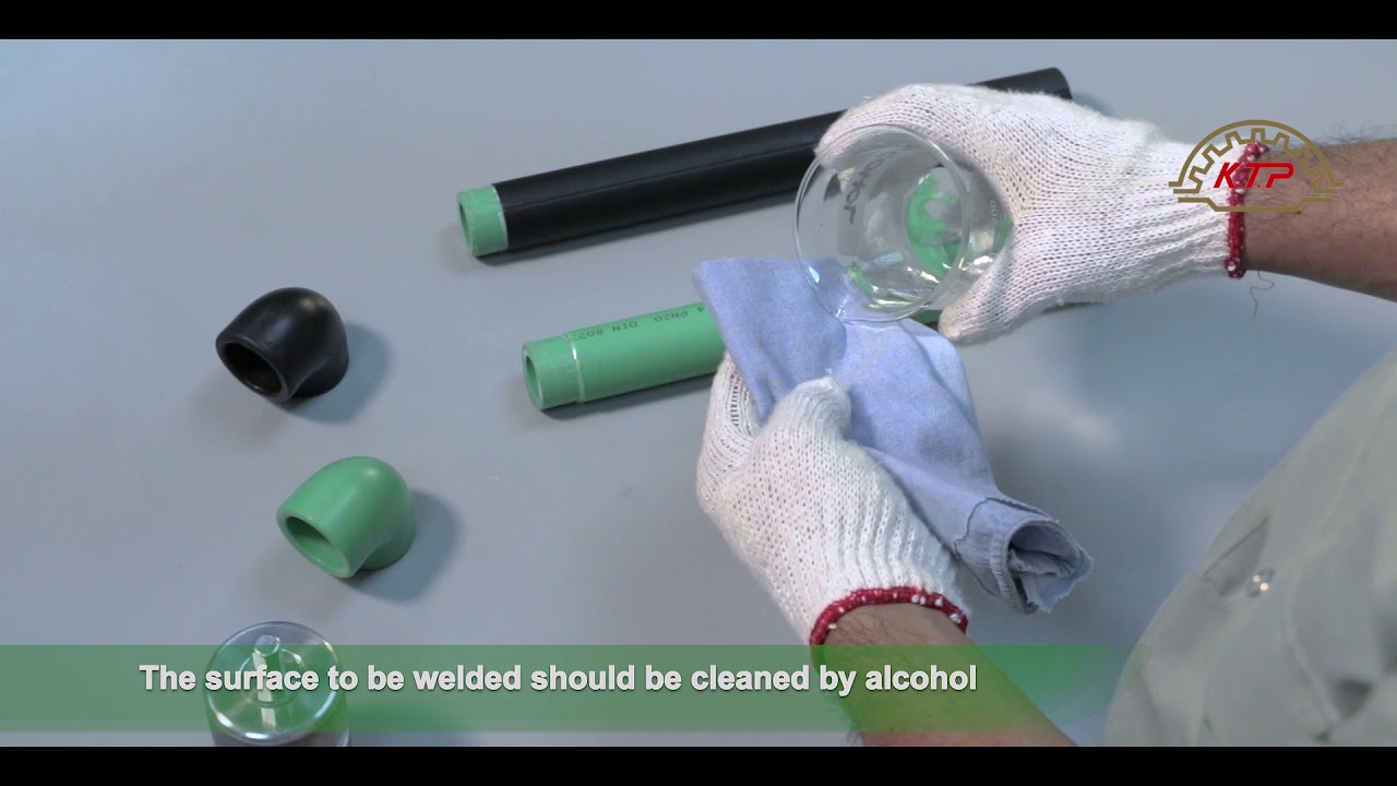 PPr Aluminum  Pipe Welding Process  عملية لحام أنابيب الألومنيوم PPr
