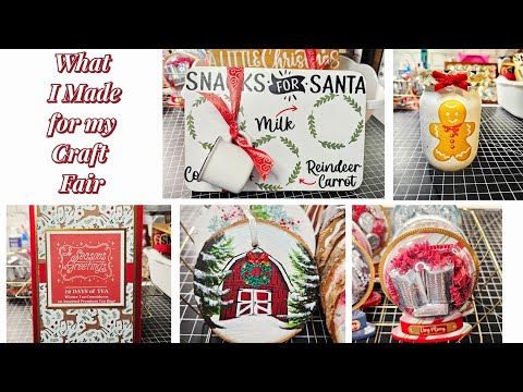 Craft Fair 2025: Part 1: What I Made For My Craft Fair & Pricing