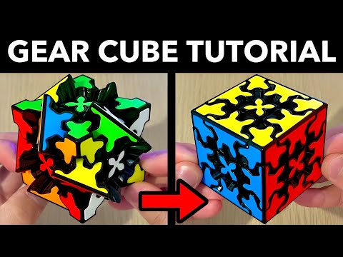 Easiest Tutorial on How to Solve a Gear Cube (2 Algorithms)