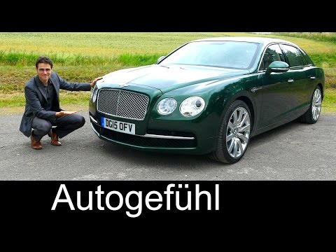 Bentley Flying Spur W12 FULL REVIEW test driven 2016 with 0-100 km/h 0-60 mph (Continental)