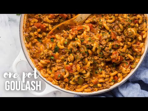 Easy ONE POT American Goulash | The Recipe Rebel