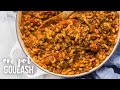 One Pot Goulash With Spaghetti Sauce