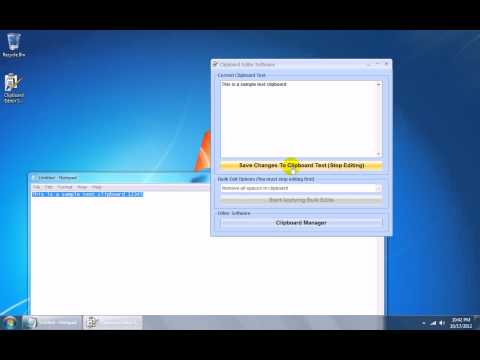 Clipboard Editor Software