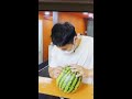 생활의 달인 수박 뚫기 vs 잡아 뜯기 #shorts