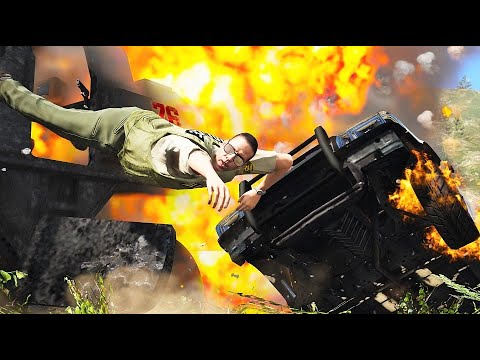 GTA 5 INTENSE CHERNOBOG CRASHES - IMPACT COMPILATION #34