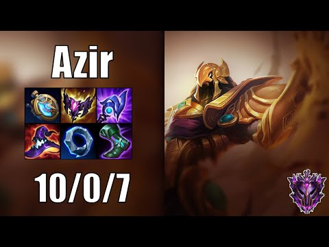 Azir vs Tristana MID - Patch 12.22 euw1 MASTER