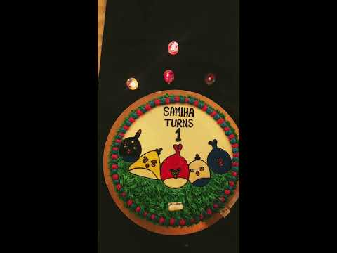 Samiha’s first birthday 🎂