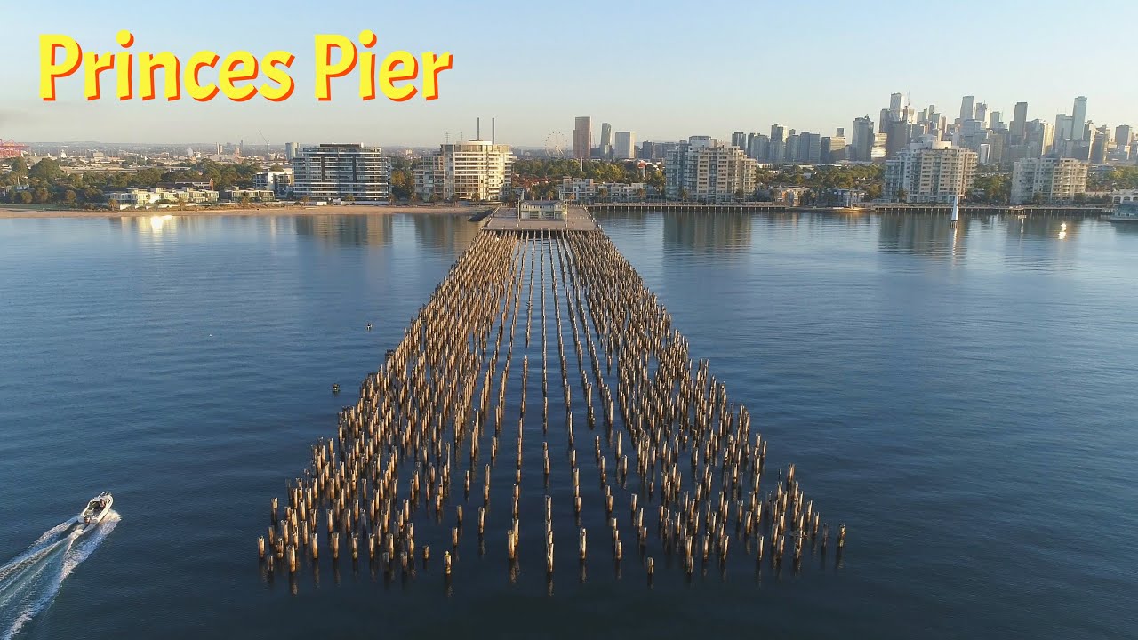 Discover the mesmerizing aerial panoramas of Princes Pier.