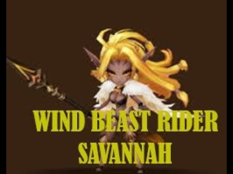 Wind Beast Rider Savannah in RTA - Summoners war