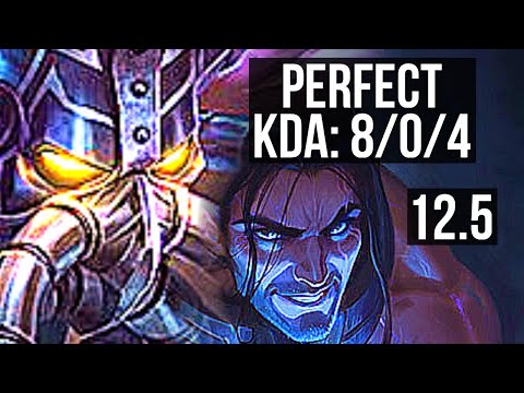 KASSADIN vs SYLAS (MID) | 8/0/4, Rank 6 Kassadin, Legendary | TR Challenger | 12.5