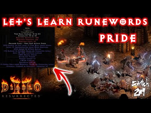 Let's Learn Runewords: Pride - Diablo 2 Resurrected