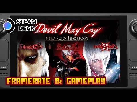 Devil May Cry: HD Collection - (Valve Steam Deck) - Framerate & Gameplay