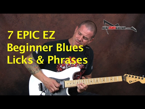 7 Iconic EZ Beginner Blues Licks & Phrases
