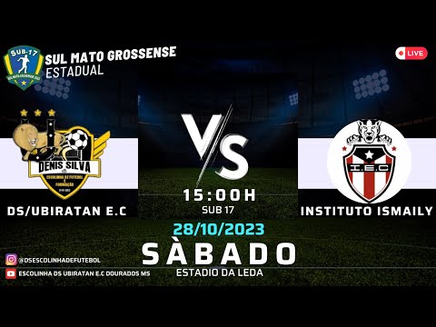 DS UBIRATAN VS ISMAILY. (Sub17) Estadual Sul-mato-grossense