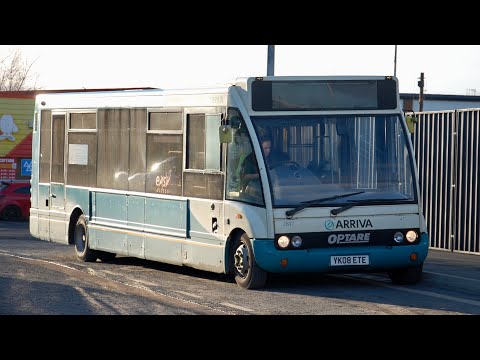 Not the best: Arriva North East 2812 (YK08ETE) Optare Solo/M950