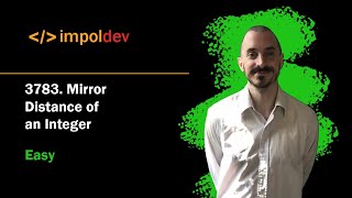 Mirror Distance of an Integer | LeetCode 3783 - Python