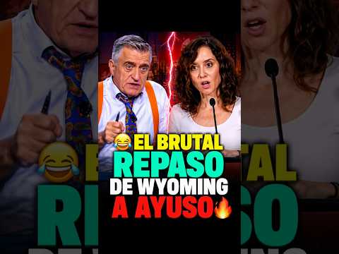 🔥 WYOMING DESTROZA a AYUSO y su explicación del ÁTICO 😂💥 Se ha hecho un SIMPA