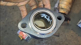 too easy, that's fishy... 2002 Toyota highlander catalytic converter replacement