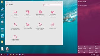 Windows 10: Shortcut key to Open Setting, Action Center & Lock
