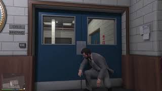 How to glitch in every door at police station gta 5