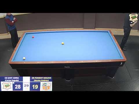 LIGA CATALANA 3B 3ª / FOMENT MOLINS (Jaume Andreu) & C.B. SANT ADRIÀ (Carlos Sogués)